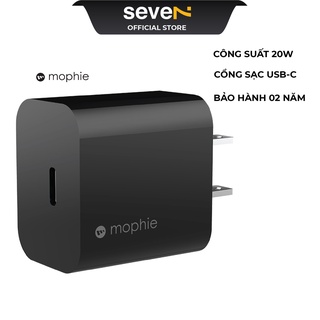 Củ sạc Mophie PD 20W USB C Black 409907596