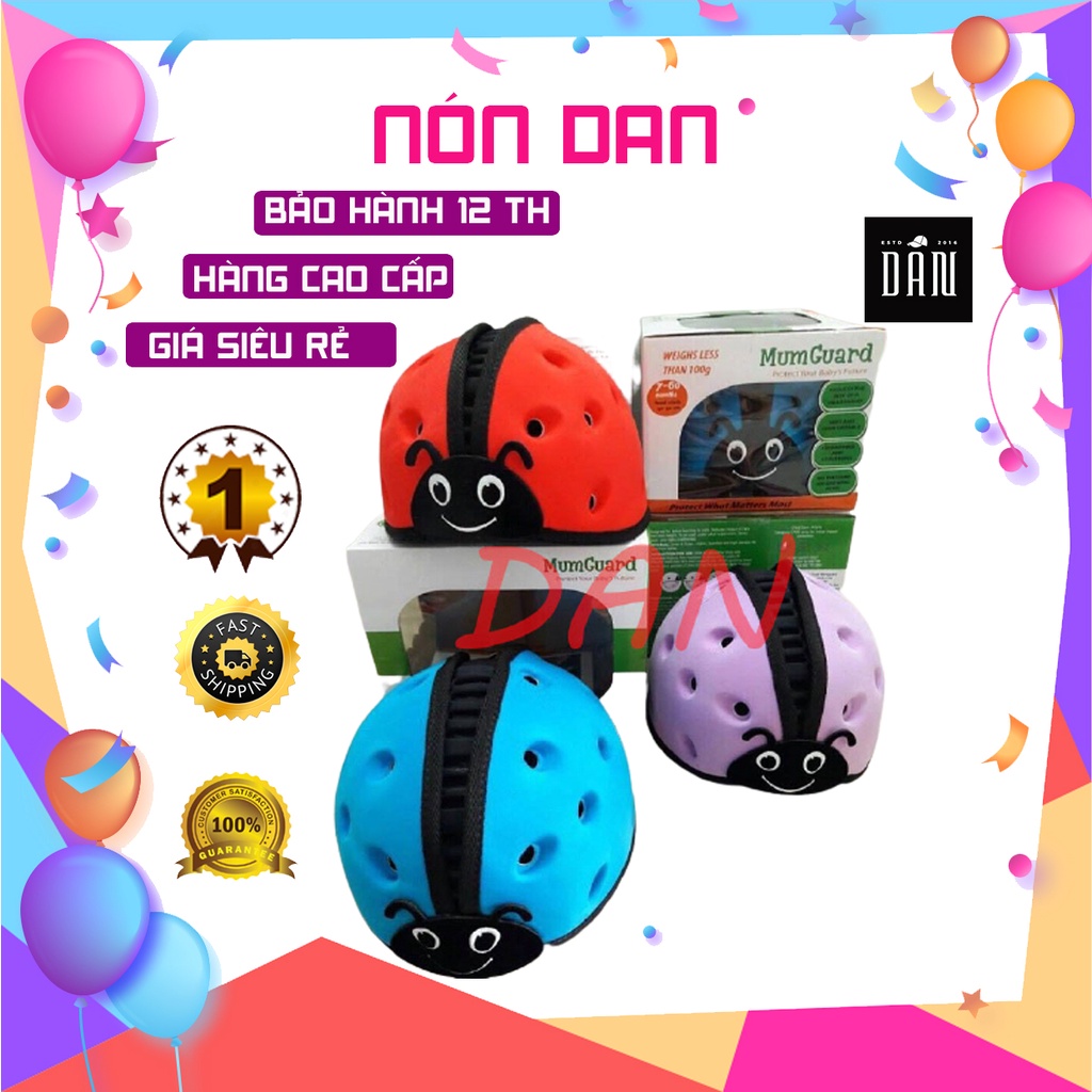 [ SỈ LẺ ] NÓN BẢO HIỂM TRẺ EM HÌNH CON BỌ (được lựa màu)
