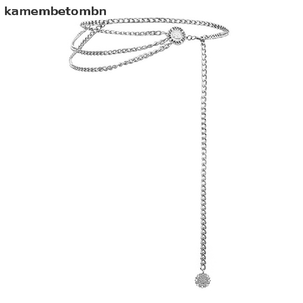 Thắt lưng dây xích kim loại mặt đồng xu phong cách retro dành cho nữ
 | BigBuy360 - bigbuy360.vn