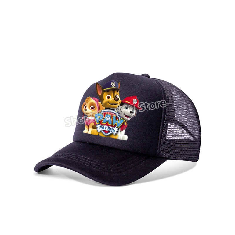 Nón Lưỡi Trai Thoáng Khí In Hình Paw Patrol Thời Trang Mùa Hè Cho Bé