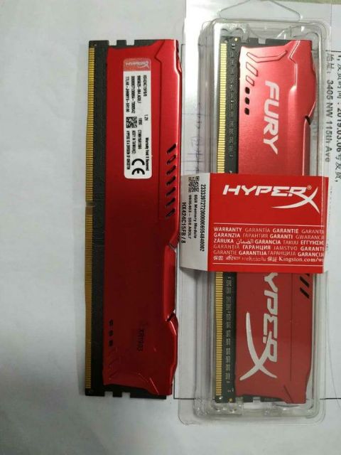 Ram DDR3 Kingston 8GB Bus 1600 tản nhiệt Hyper bảo hành công ty 36 tháng