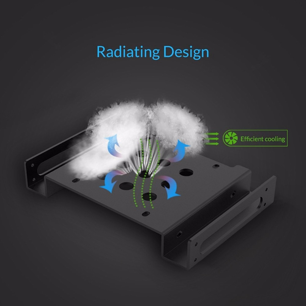 Khay giữ ổ cứng ORICO thoáng khí dành cho SSD HDD 2.5-3.5inch