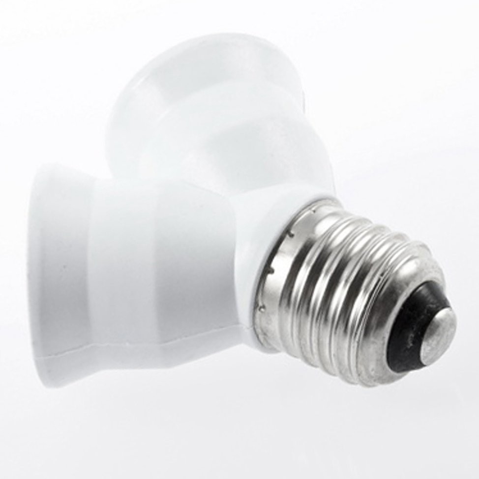 Bộ Chuyển Đổi Bóng Đèn Tmr1 E27 Sang 2 E27