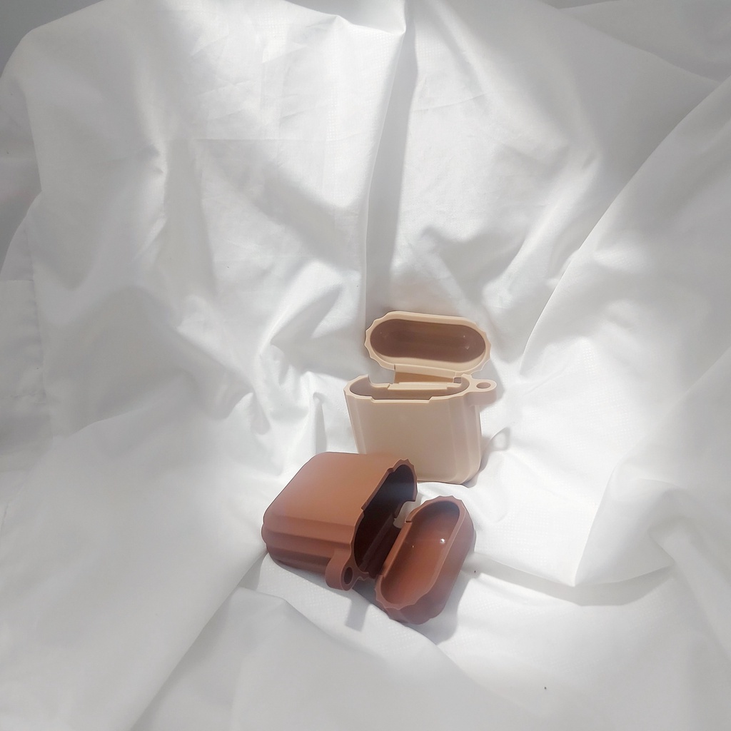 Vỏ bảo vệ hộp sạc tai nghe Bluetooth Airpods 1/2 / Pro nguyên khối chống va đập in logo K.e.n.zo thời trang - Tomax shop