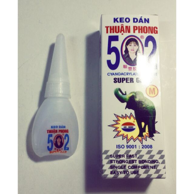 Keo dán sắt 502 hộp nhỏ