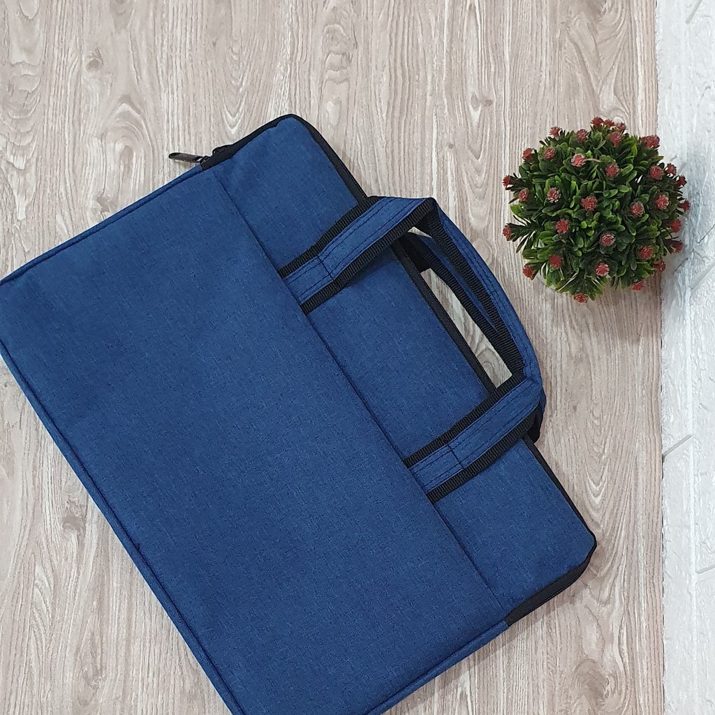 Túi Denim Đựng Laptop 11.6 Inch Cho Acer Asus Apple Dell Lenovo Samsung Hp