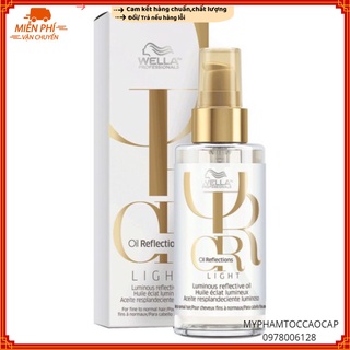 Tinh dầu sáng bóng Oil Reflections Light Wella 100ml