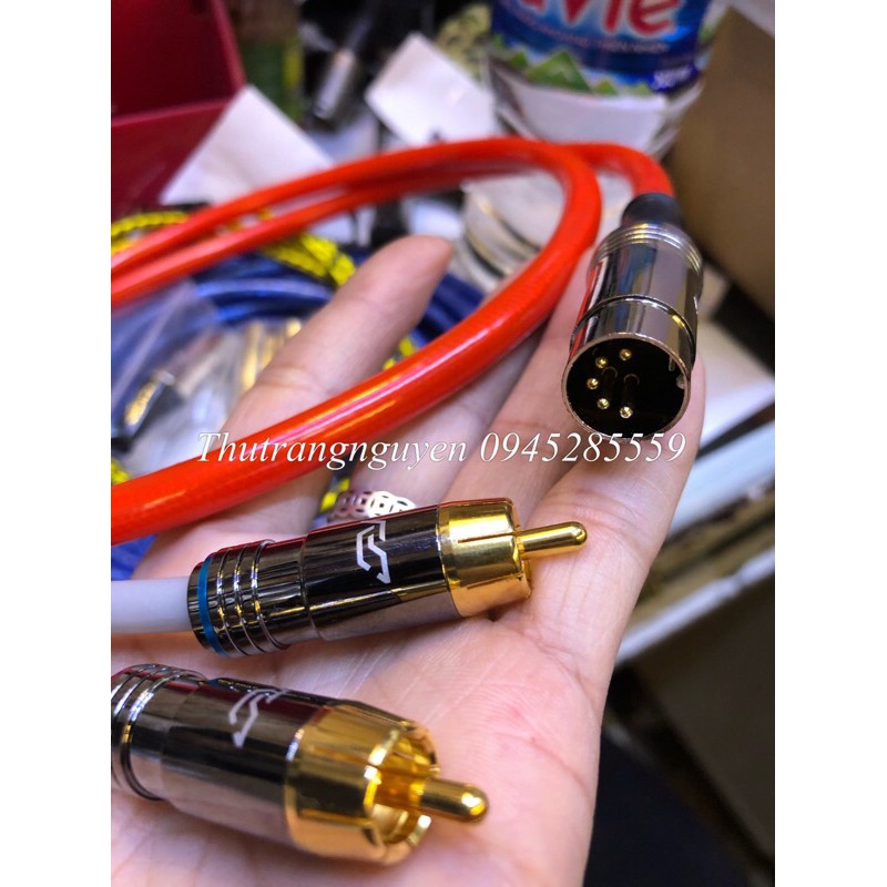 Dây kết nối din 5 chân ra av kết nối amply châu âu lõi mạ bạc cao cấp