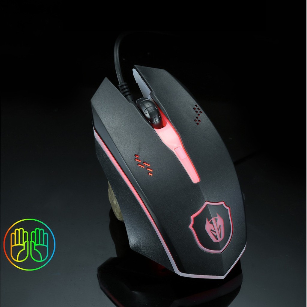 Bộ Bàn Phím Giả Cơ Kèm Chuột Chơi Game Eweden Gaming GT6 Đèn Led Cho Máy Tính Để Bàn PC Laptop