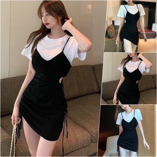 Set yếm + áo thun