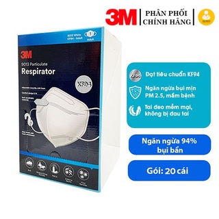 Khẩu trang chuẩn kf94 hàn quốc 3m 9013