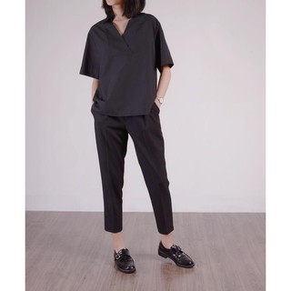 [Madelen] Quần Baggy Đen Basic