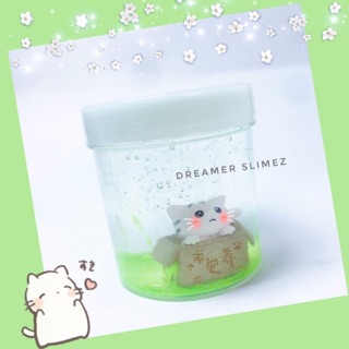 Chú mèo bị bỏ rơi 🐱 Tặng kèm CHARM MIỄN PHÍ I SLIME TRONG SIÊU ĐẸP I CLEAR SLIME ĐẶC VÀ DẺO I SLIME GIÁ RẺ ICLEAR SLIME