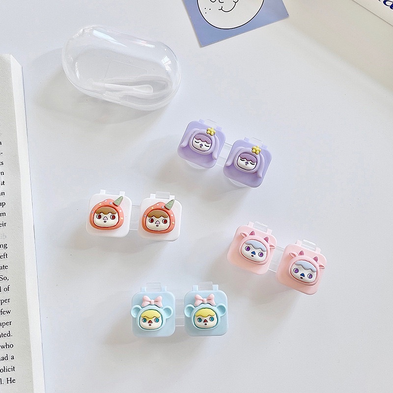 Khay Mini Hình 3D Em P.é - Case Đựng Lens