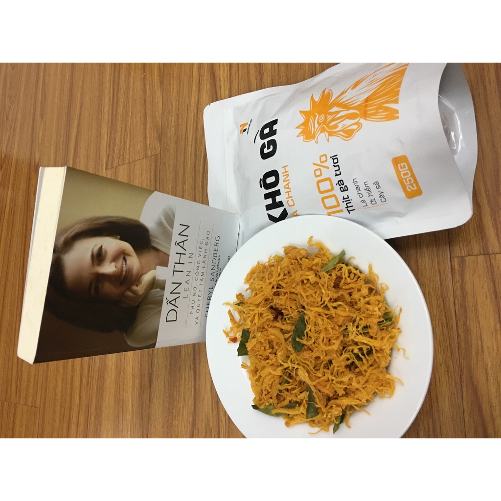 [Mã GROXUAN1 giảm 8% đơn 150K] Khô gà lá chanh - nông sản việt hàng mới | BigBuy360 - bigbuy360.vn