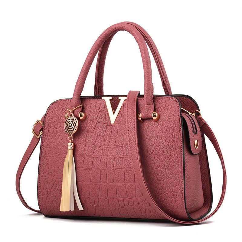 Túi Xách Tay Thời Trang Cho Phụ Nữ Trung Niên Túi Đeo Chéo Vai Kích Thước Lớn Dùng Làm Quà Tặng Cho Ngày Của Mẹ Mới