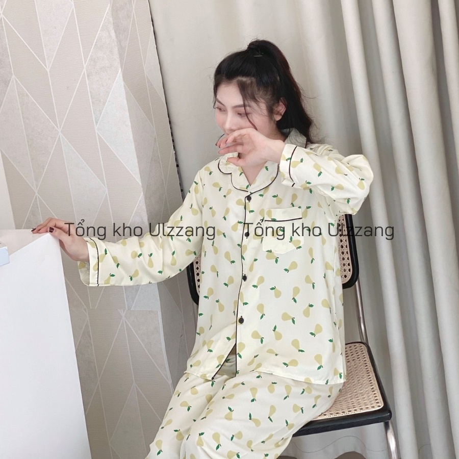 Bộ ngủ pijama kate Thái tay dài ❤️