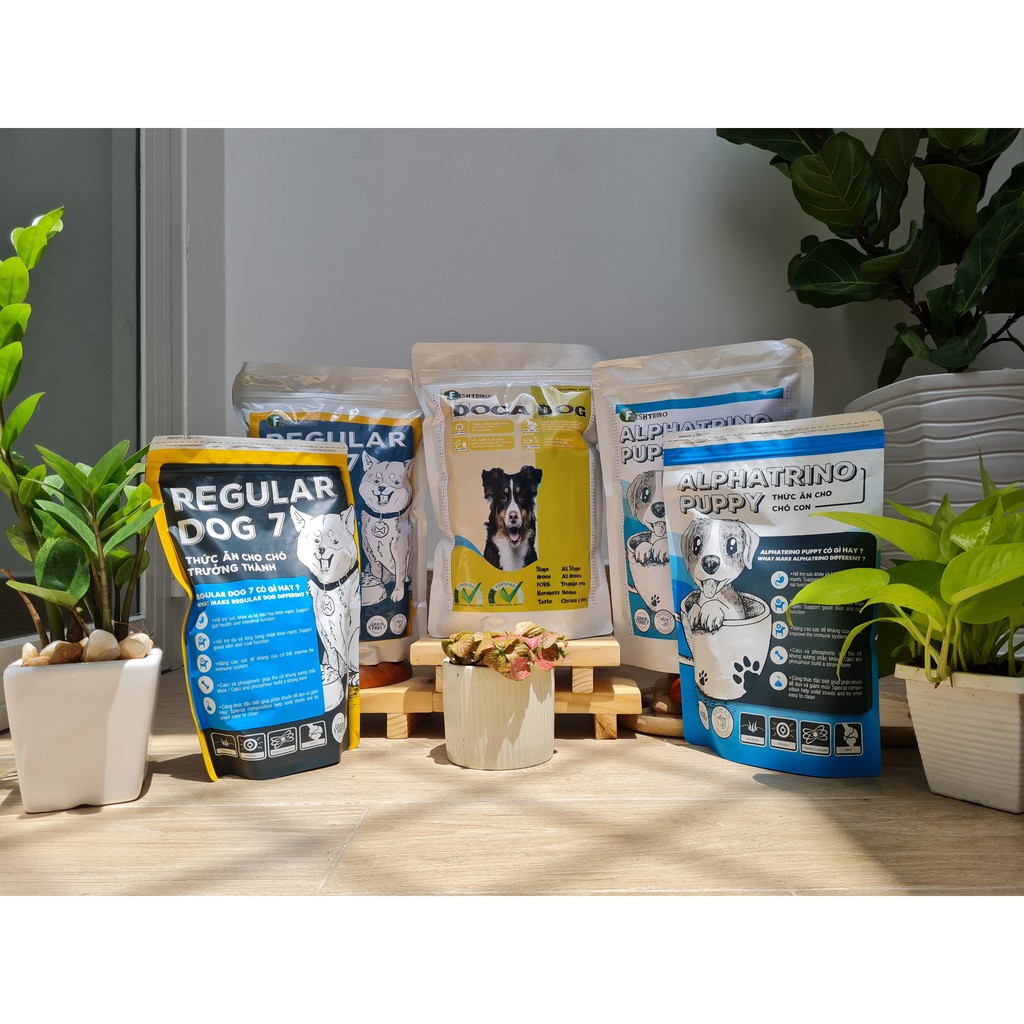 Thức ăn cho chó mọi lứa tuổi Doca Dog gói hạt 1kg