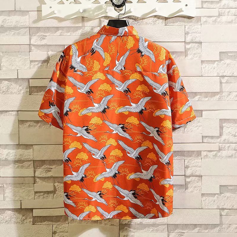 Set of Short Sleeve Flare Printed Shirts And Fashion Pants For Men | BigBuy360 - bigbuy360.vn