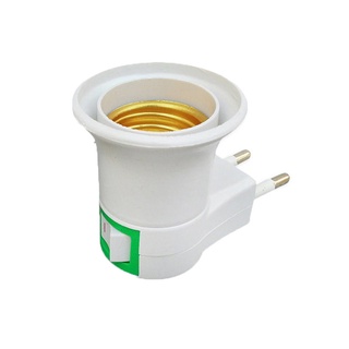 Đuôi đèn led E27 phích cắm EU tiện lợi