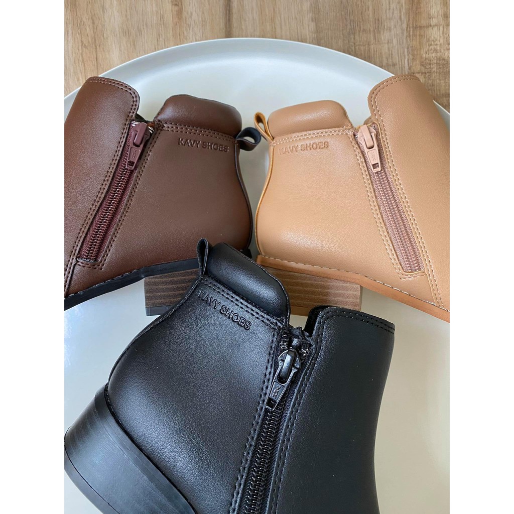 BỐT NỮ DA THẬT SIÊU ÊM MỀM CAO 3cm KAVY - BV03 | BigBuy360 - bigbuy360.vn