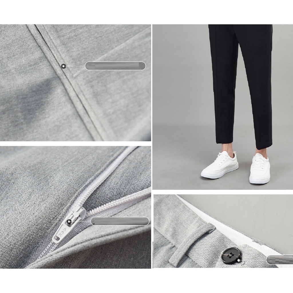 Quần âu nam VT  ống côn cao cấp,quân tây nam vải không nhăn không xù trẻ trung