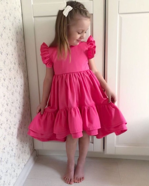 Rập lắp ghép 30 mẫu váy đầm cho bé (Bản thiết kế thời trang được cắt sẵn trên giấy)