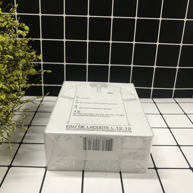 Nước Hoa Nam Chính Hãng Lacoste Eau de Lacoste L.12.12 Blanc 100ml