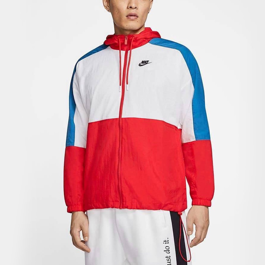 ÁO KHOÁC NIKE NSW RETRO WOVEN - RED