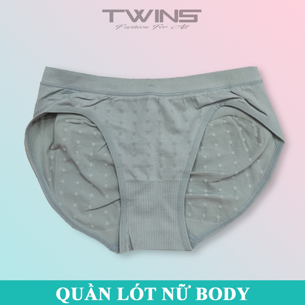 Quần lót nữ dệt kim cao cấp cạp vừa màu trơn ôm mông co giãn mềm mịn thoáng mát size dưới 60kg