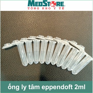 Combo 100 ống ly tâm Eppendorf các size 1,5ml, 2ml