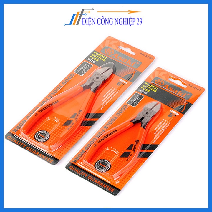 Kìm Cắt Asaki AK-8147 5'' 135mm Made In Japan