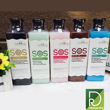 [Mã PET50K giảm Giảm 10% - Tối đa 50K đơn từ 250K] SỮA TẮM CHÓ MÈO SOS MÀU HỒNG 530ml - SỮA TẮM THÚ CƯNG [ CHÍNH HÃNG ]