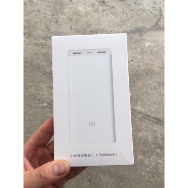 Sạc dự phòng xiaomi 20000mah gen 2c Chính hãng đủ dung lượng