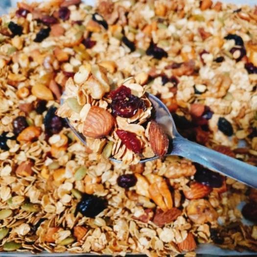 Granola siêu hạt, ngũ cốc ăn kiêng không đường, giảm cân loại 1 1 hũ pet 500g