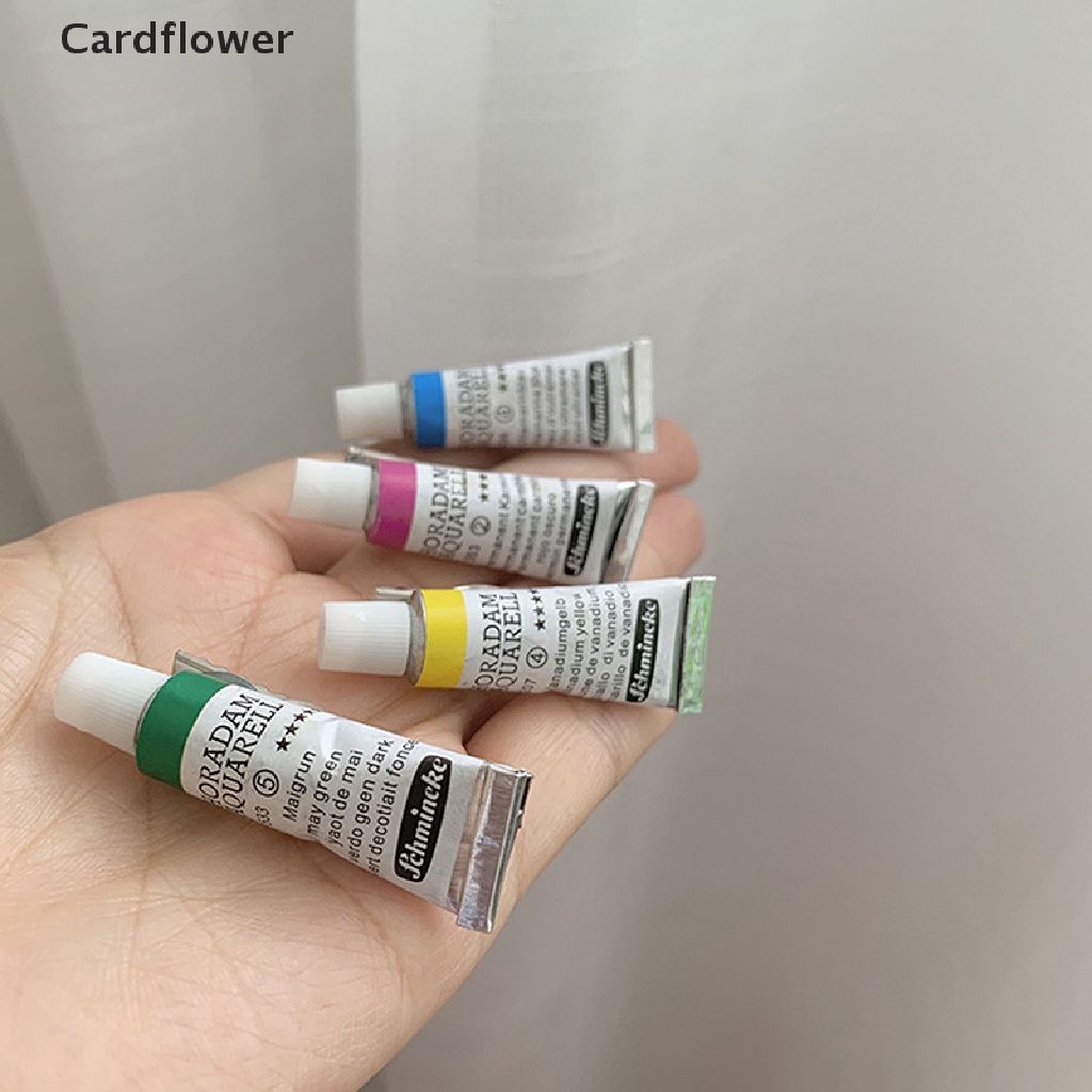 &lt; Cardflower &gt; Kẹp Tóc Mỏ Vịt Màu Nước Sơn Thủ Công Sáng Tạo Vui Nhộn Cho Nữ Đang Giảm Giá