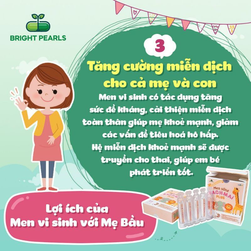 Liệu Trình 3 hộp Men sống Bạch Mai plus, Enzym mẫu mới _ dùng cho trẻ táo bón và đi ngoài