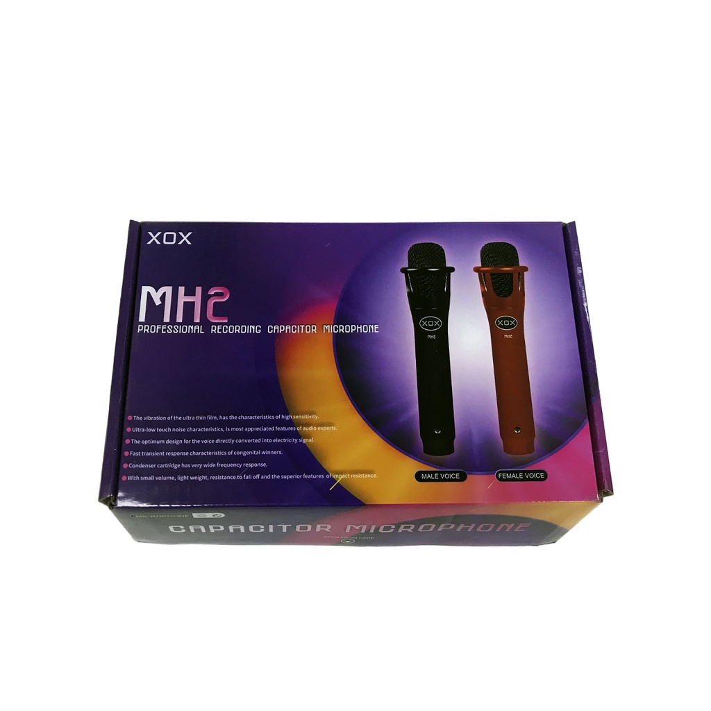 Micro XOX MH2 livestream, thu âm,chuyên dành cho soundcard BH2