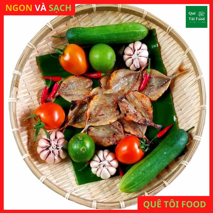 [Ngon-Ngọt-Sạch] Cá chỉ vàng khô loại 1 siêu ngon: Cá dày, bản to, ngọt thịt. Đặc sản Quảng Ninh, Cát Bà | Quê Tôi Food