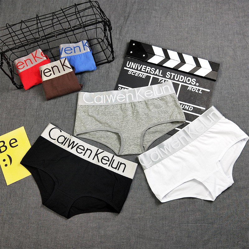 Quần Lót Boxer Cotton Thời Trang Cho Nam Nữ