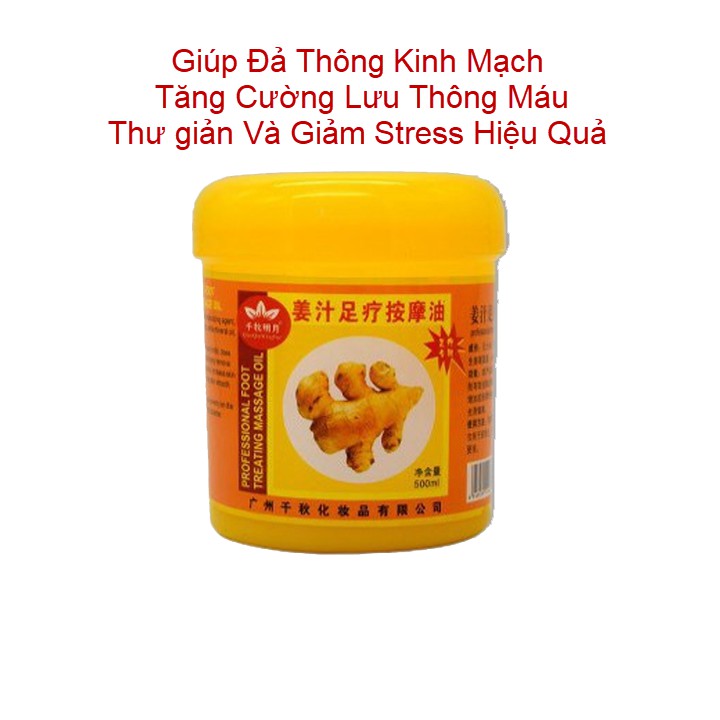 Kem massage chân Đông Y chuyên dùng cho các spa giúp đả thông kinh mạch tăng cường lưu thông máu - thư giản - giảm tress