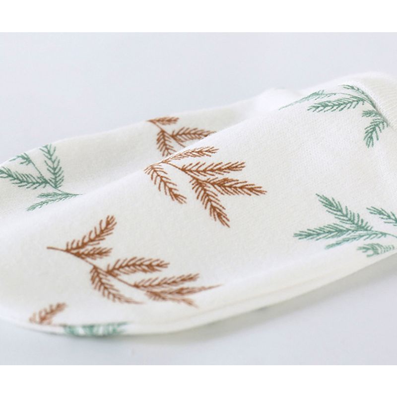 Bộ 2 Găng Tay Cotton Mềm Mại Thoải Mái Chống Trầy Xước Cho Bé