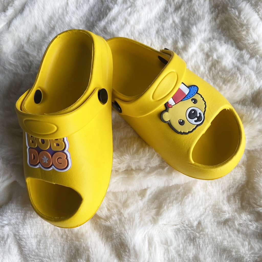 Dép siêu nhẹ trẻ em Bobdog, sục cross cho bé trai bé gái siêu nhẹ chống trơn trượt