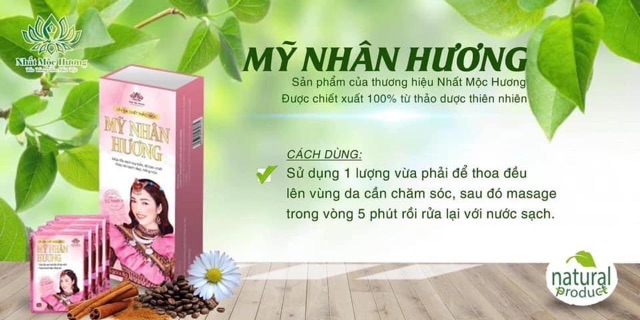 BỘT RỬA MẶT MỸ NHÂN HƯƠNG - BẠCH LINH - BÁCH Y SÂM