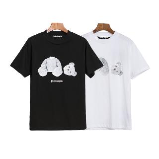 Áo thun ngắn tay in họa tiết chữ Palm Angels cá tính