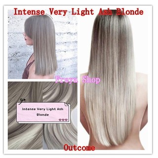 Thuốc nhuộm Tóc Màu Khói Sáng Blonde Ash, Tuýp màu nhuộm tóc collagen Nhật Bản