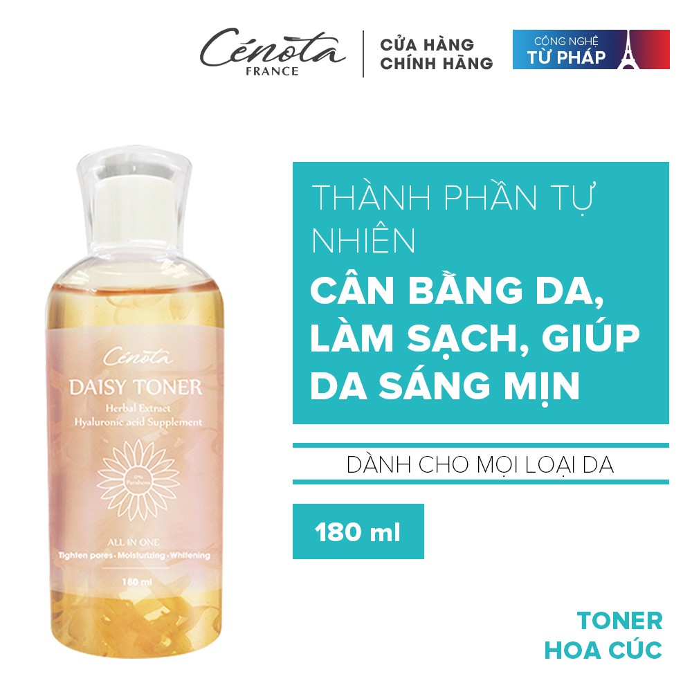 [Mã FMCGMALL -8% đơn 250K] Toner Hoa Cúc Cenota Daisy Toner 250ml