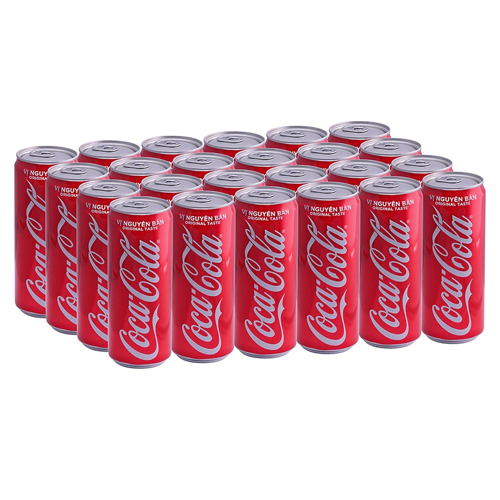 24  lon Nước ngọt coca - cola 320ml
