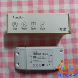 Công Tắc Điều Khiển Từ Xa Qua Internet | Smart Home | On Off Wifi Smart Switch | App Tuya Smart