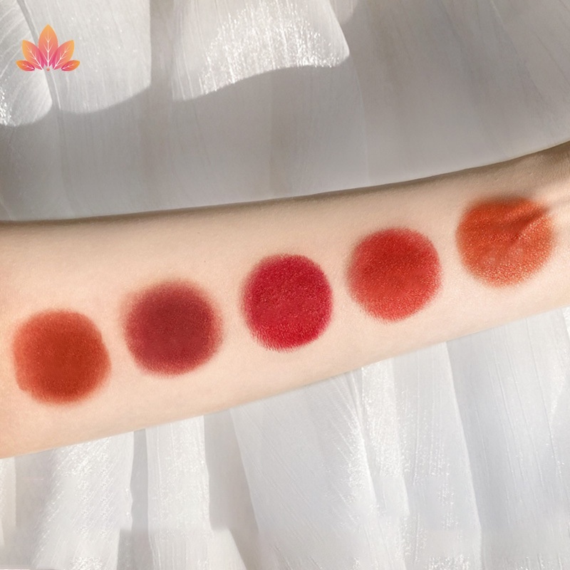 Set 5 Son Môi Chất Nhung Lì Dễ Lên Màu Hình Điếu Thuốc Lá jp5